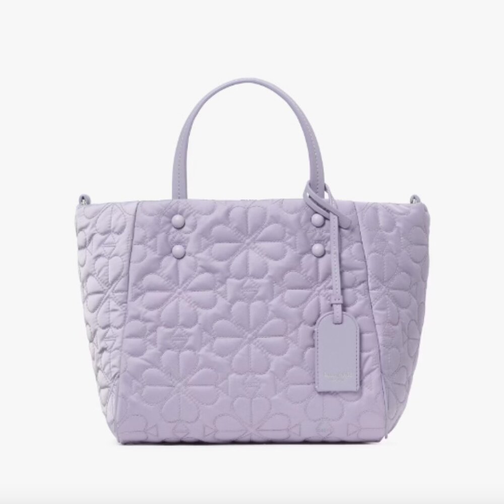 Kate Spade Tilly Quilted Small Tote Bag - Frozen Lilac